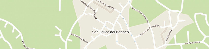Mappa della impresa poste italiane a SAN FELICE DEL BENACO