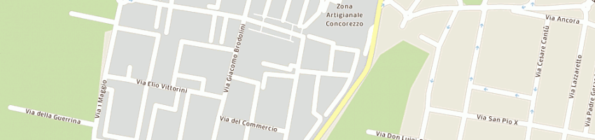 Mappa della impresa ekw italia srl a CONCOREZZO