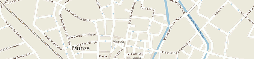 Mappa della impresa nuova filanda srl a MONZA