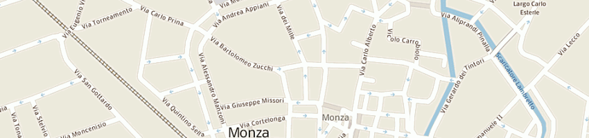 Mappa della impresa tanzi sas di matteo tanzi a MONZA