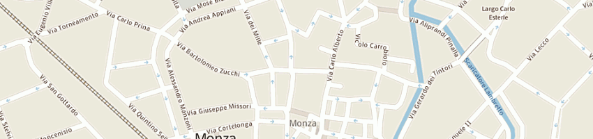 Mappa della impresa antologia (srl) a MONZA