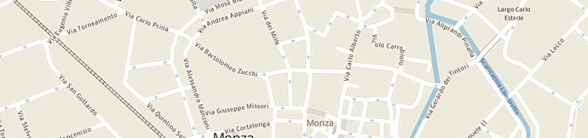 Mappa della impresa foto zucchi sas a MONZA