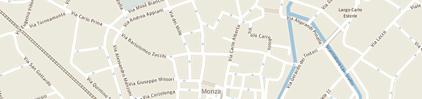 Mappa della impresa lampedecchia michele a MONZA
