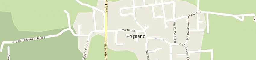 Mappa della impresa dorini giovanni a POGNANO