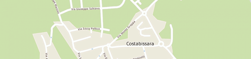 Mappa della impresa ics srl a COSTABISSARA