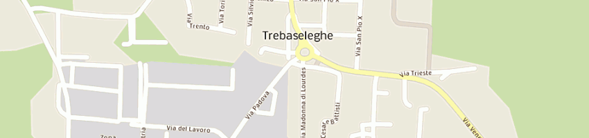 Mappa della impresa centro telc a TREBASELEGHE