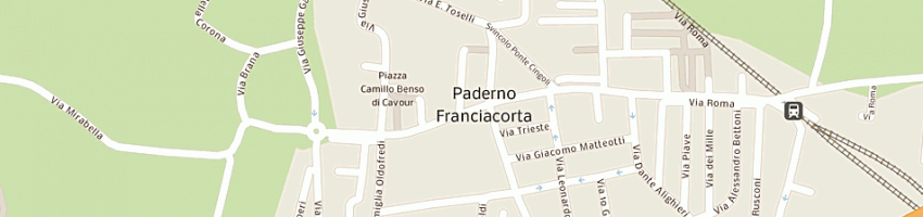 Mappa della impresa scuola elementare a PADERNO FRANCIACORTA