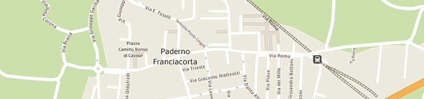 Mappa della impresa non solo intimo a PADERNO FRANCIACORTA