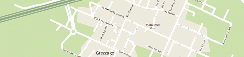Mappa della impresa valetudo center srl a GREZZAGO