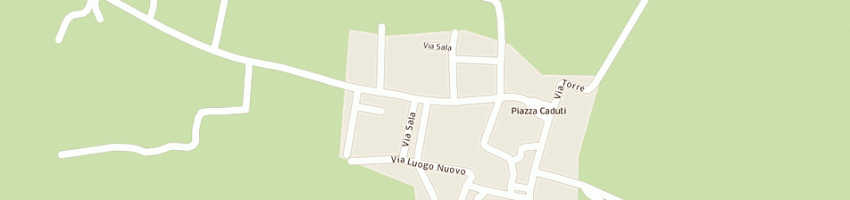 Mappa della impresa ristorante pizzeria sala di savino v e c snc a CAZZAGO SAN MARTINO