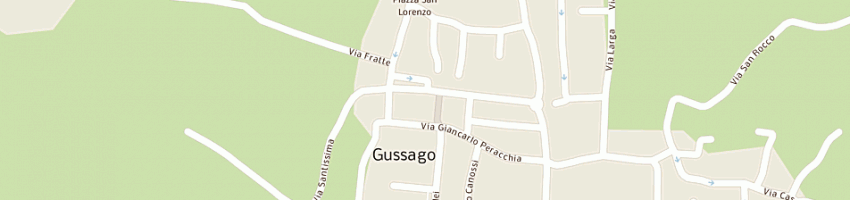 Mappa della impresa veneta lombarda refrattari (srl) a GUSSAGO