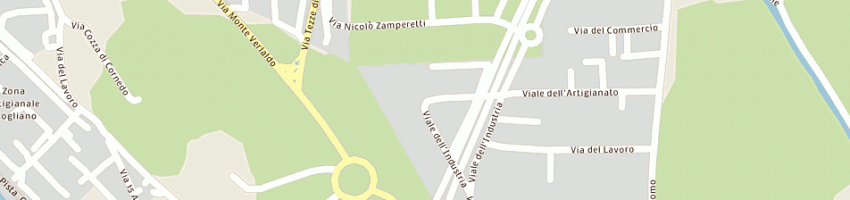 Mappa della impresa danieli laser cut srl a CASTELGOMBERTO