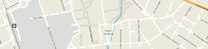 Mappa della impresa di chiara giuseppe a MILANO