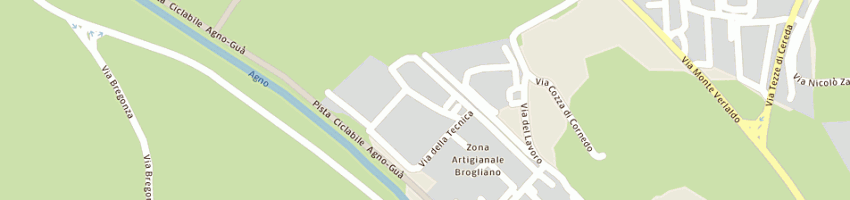 Mappa della impresa gaiv (gruppo acquisto idraulici vicentini) srl  a VICENZA