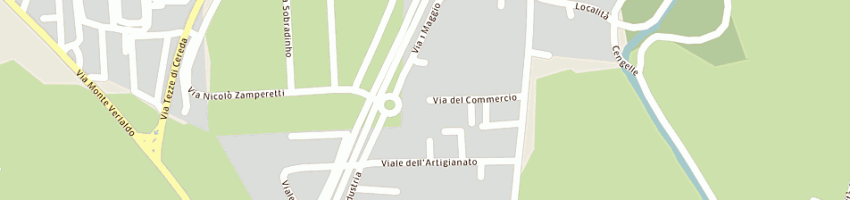 Mappa della impresa wa sas di calearo giuseppe e c a CASTELGOMBERTO