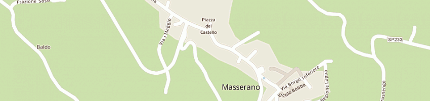 Mappa della impresa cam di ceruti r e c snc a MASSERANO