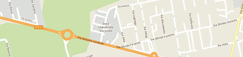 Mappa della impresa gio' natal snc di villano pietro e lorello giovanna a NOVA MILANESE