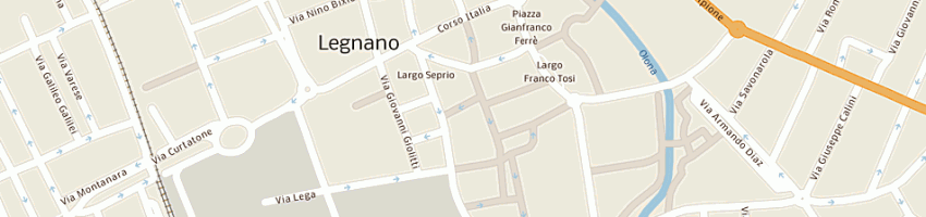 Mappa della impresa oh ca giuly va di centroni giuliana a LEGNANO