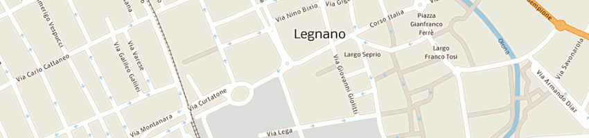 Mappa della impresa leonardi giuseppe a LEGNANO