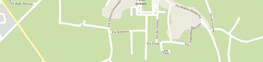 Mappa della impresa sevitrans sas di seliciato monica e c a GRANTORTO