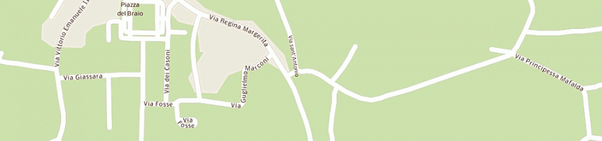 Mappa della impresa brunettini marziano a GRANTORTO