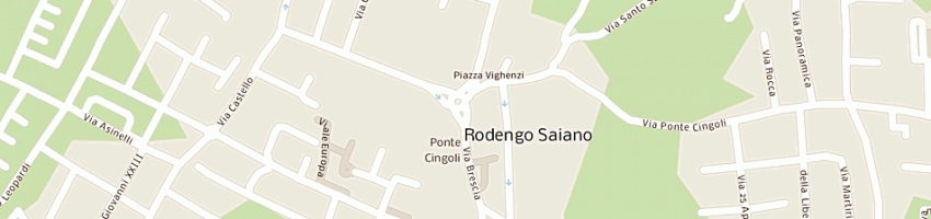 Mappa della impresa agora agenzia a RODENGO SAIANO