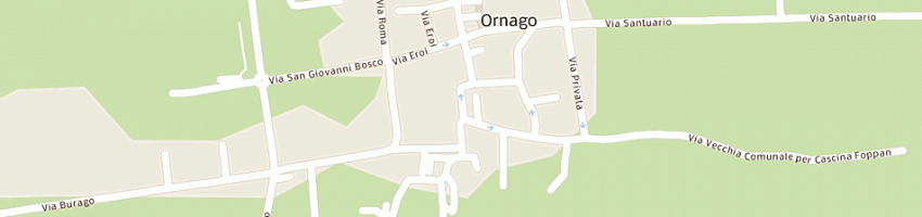 Mappa della impresa starch srl a ORNAGO