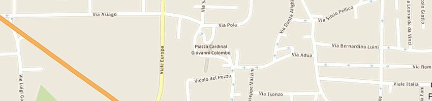Mappa della impresa vg costruzioni srl a CARONNO PERTUSELLA