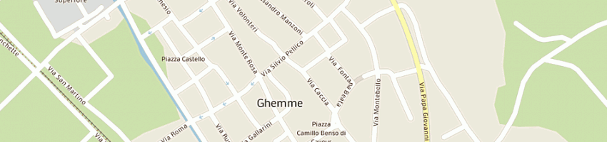 Mappa della impresa milanesi riccardo a GHEMME