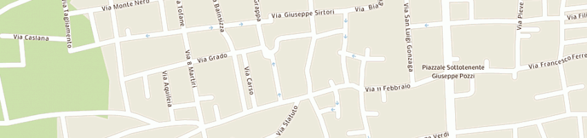 Mappa della impresa acconciature monica di m grespi a BUSTO ARSIZIO