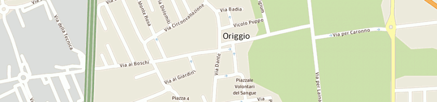 Mappa della impresa capricci di donna di pitzettu manuela e carugati elena snc a ORIGGIO
