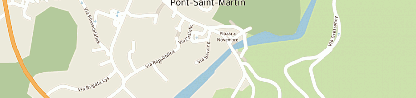 Mappa della impresa sicea spa a PONT SAINT MARTIN
