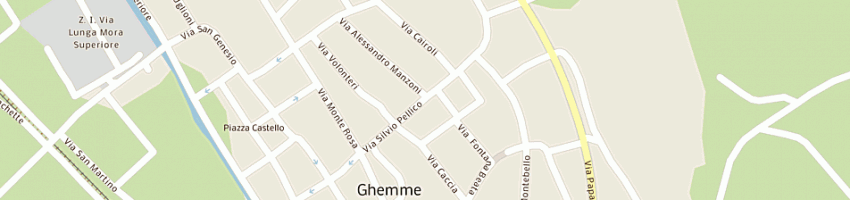Mappa della impresa pubbligames di maurizio fiorini a GHEMME