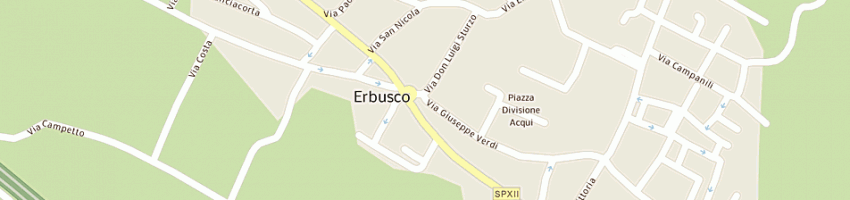 Mappa della impresa torri piersandro a ERBUSCO