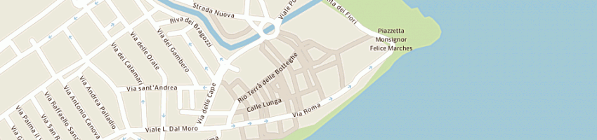 Mappa della impresa ponticelli gianni filippo ristorante da nappa a CAORLE