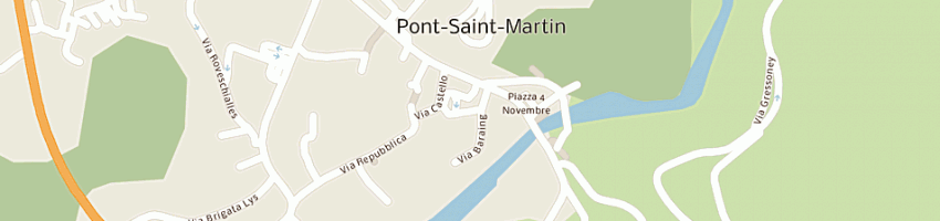 Mappa della impresa cretaz daniela olimpia a PONT SAINT MARTIN