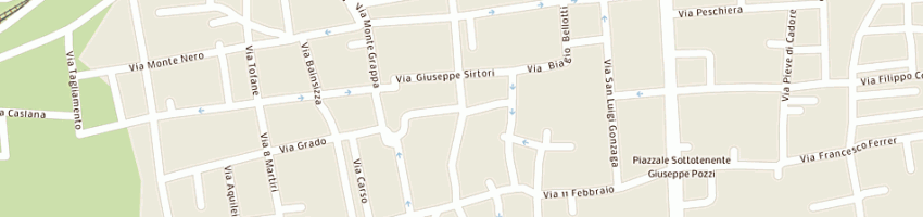 Mappa della impresa parrocchia di sacconago a BUSTO ARSIZIO