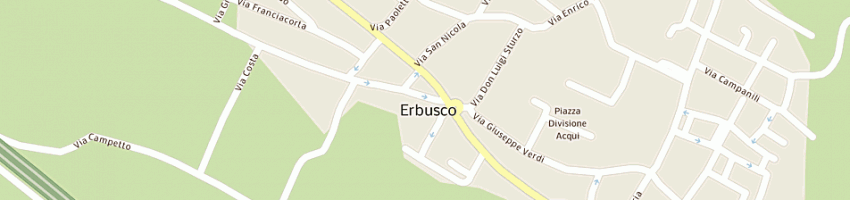 Mappa della impresa artica di guerini bruno a ERBUSCO