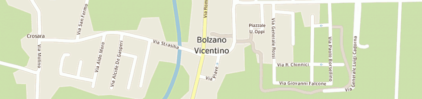 Mappa della impresa municipio a BOLZANO VICENTINO