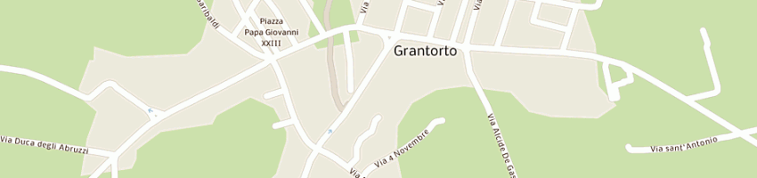 Mappa della impresa gelateria la piazzetta produzione artigianale a GRANTORTO