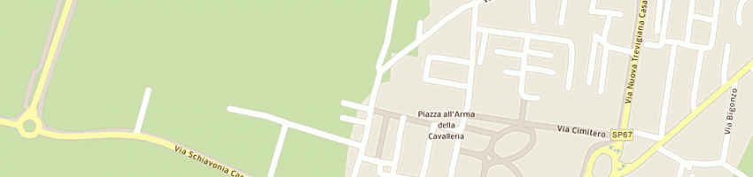 Mappa della impresa tonetto ivana a CASALE SUL SILE