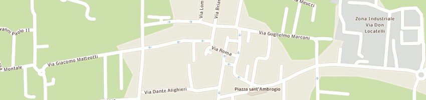 Mappa della impresa villa fruit (snc) a RONCELLO