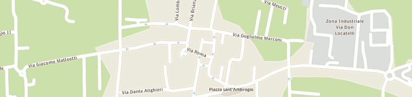 Mappa della impresa la meridiana di villa rosario a RONCELLO