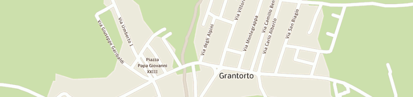Mappa della impresa farmacia cicero katia a GRANTORTO