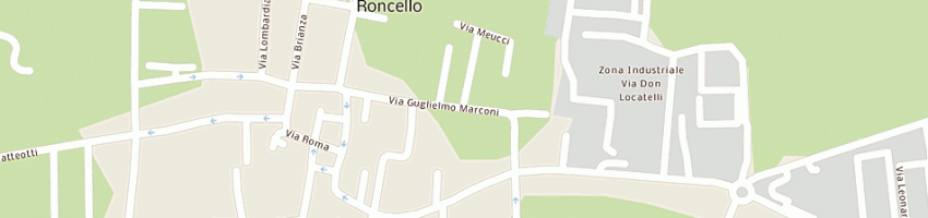 Mappa della impresa le mille idee (snc) a RONCELLO