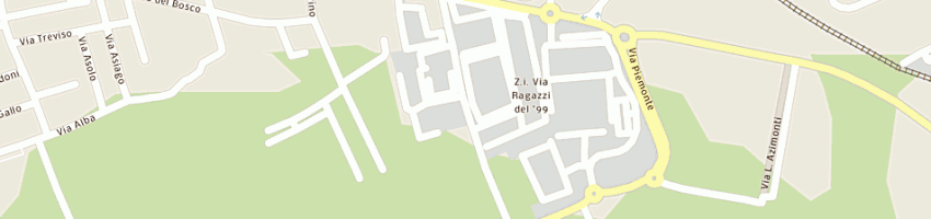 Mappa della impresa damian srl a CASTELLANZA