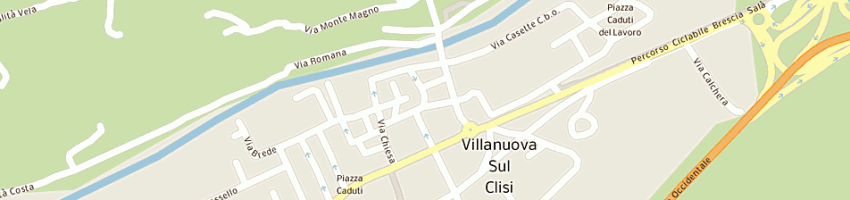 Mappa della impresa franchini berta maria andreina a VILLANUOVA SUL CLISI
