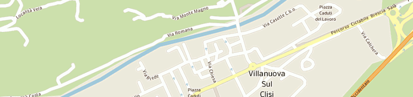 Mappa della impresa municipio a VILLANUOVA SUL CLISI