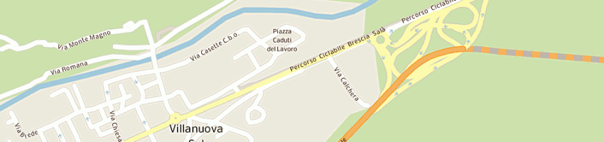 Mappa della impresa tedeschi srl a VILLANUOVA SUL CLISI