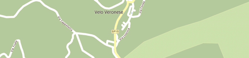 Mappa della impresa trattoria alberti a VELO VERONESE